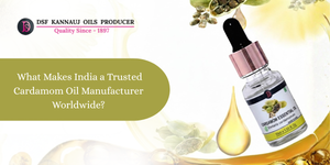 What Makes India a Trusted Cardamom Oil Manufacturer Worldwide?
