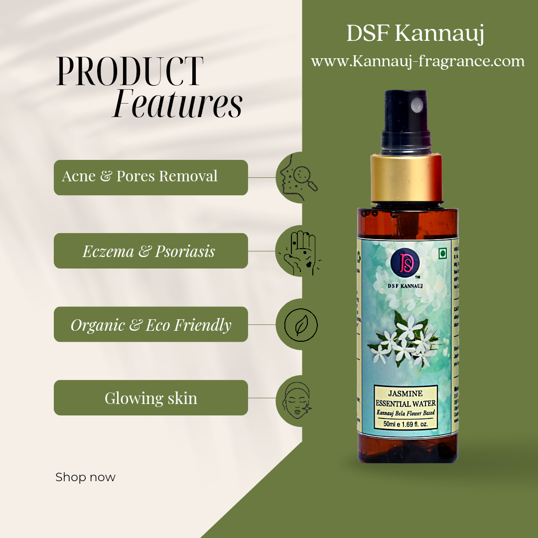 डीएसएफ जैस्मीन जल II डीएसएफ जैस्मीन पुष्प जल II डीएसएफ जैस्मीन हाइड्रोसोल आईआईडीएसएफ जैस्मीन आवश्यक जल