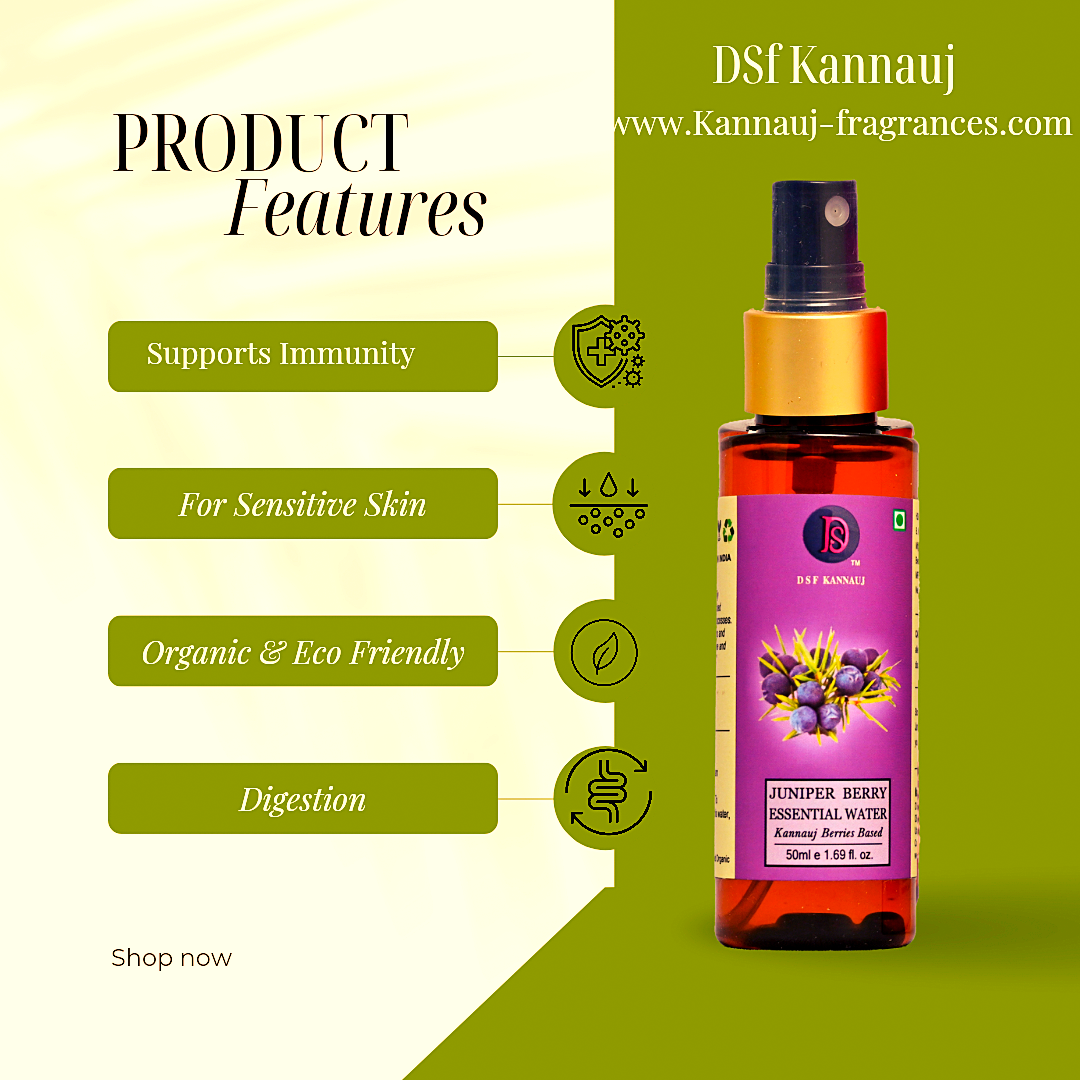 डीएसएफ जुनिपर बेरी फ्लोरल वॉटर II डीएसएफ जुनिपर बेरी एसेंशियल वॉटर II डीएसएफ जुनिपर बेरी हाइड्रोसोल