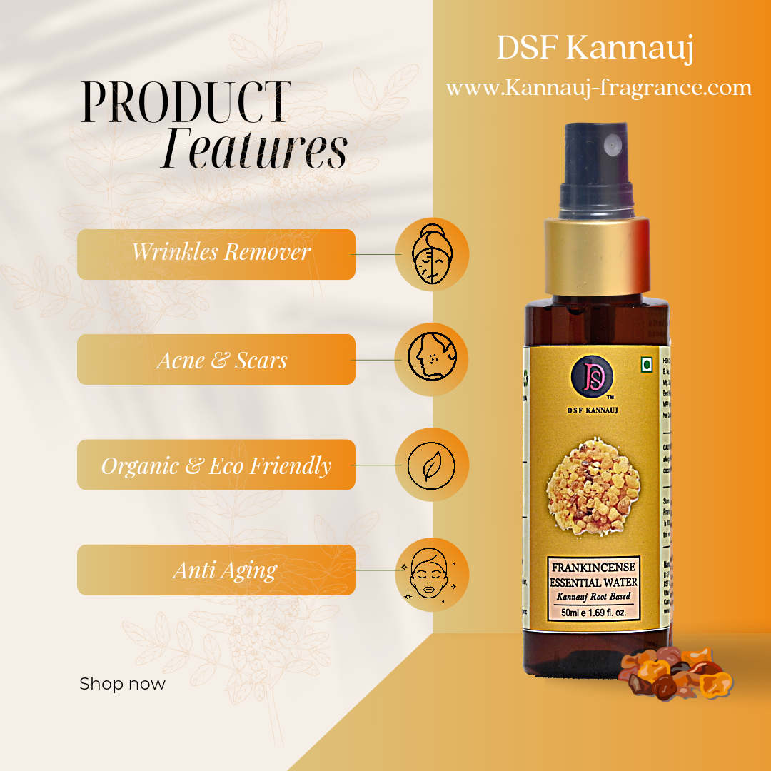 डीएसएफ फ्रेंकिंसेंस जल II डीएसएफ फ्रेंकिंसेंस हाइड्रोसोल II डीएसएफ फ्रेंकिंसेंस आवश्यक जल