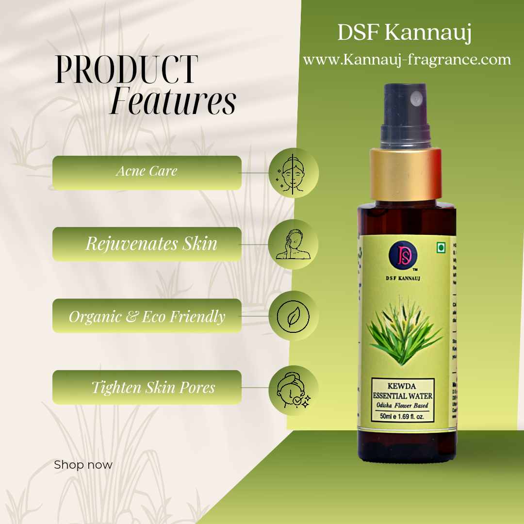 डीएसएफ केवड़ा जल II डीएसएफ केवड़ा/केवड़ा हाइड्रोसोल II डीएसएफ केवड़ा आवश्यक जल