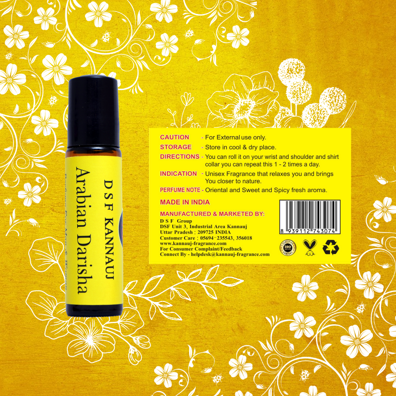 पुरुषों और महिलाओं के लिए अरेबियन दरीशा अत्तर