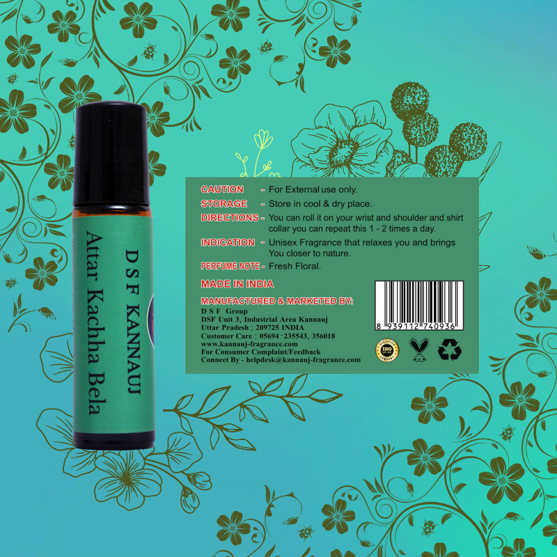 पुरुषों और महिलाओं के लिए कच्चा बेला अत्तर