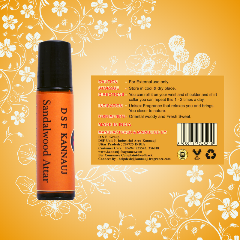 पुरुषों और महिलाओं के लिए चंदन इत्र