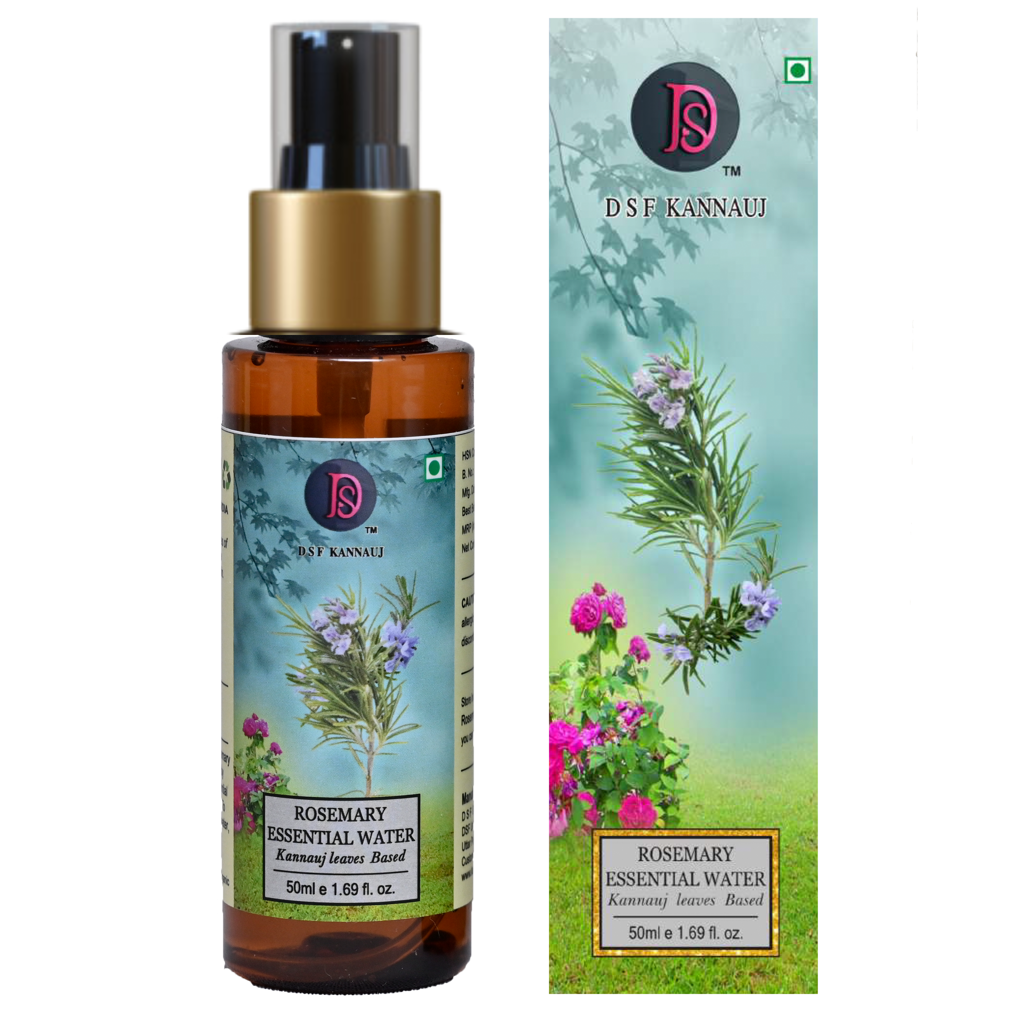 डीएसएफ रोज़मेरी पुष्प जल II डीएसएफ रोज़मेरी हाइड्रोसोल II डीएसएफ रोज़मेरी आवश्यक जल