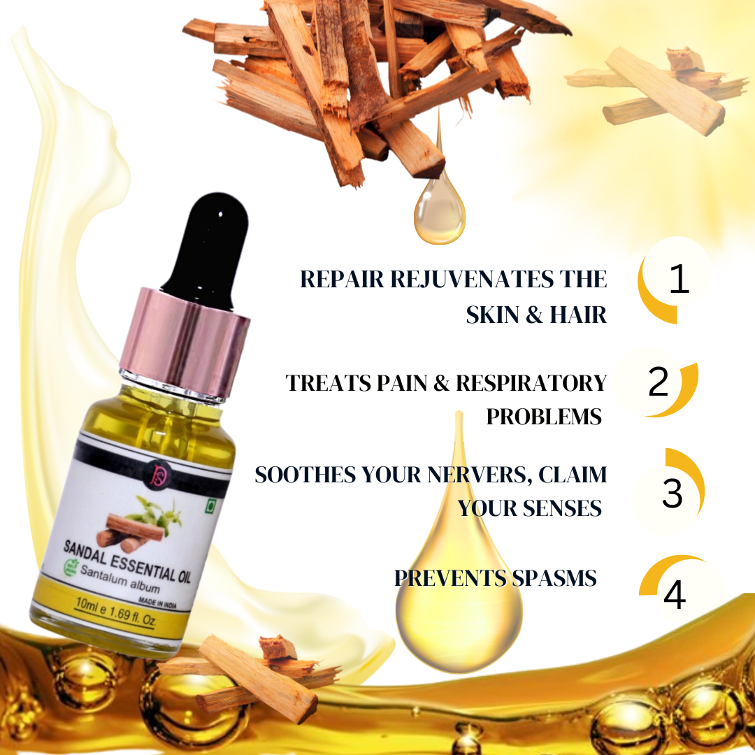 Natural Sandalwood Oil Pure 