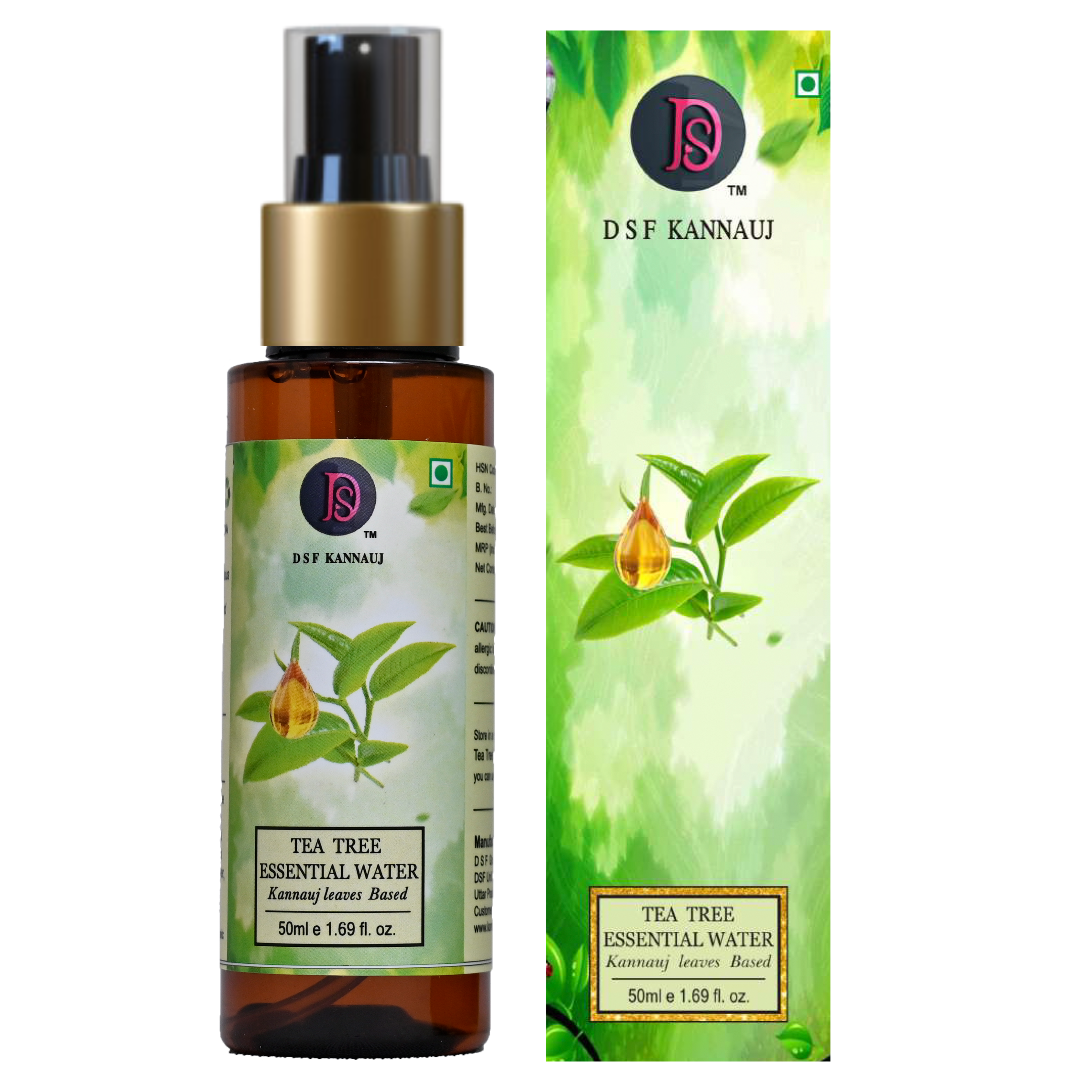 डीएसएफ टी ट्री हाइड्रोसोल II डीएसएफ एसेंशियल वॉटर II डीएसएफ टी ट्री वॉटर II टी ट्री फ्लोरल वॉटर