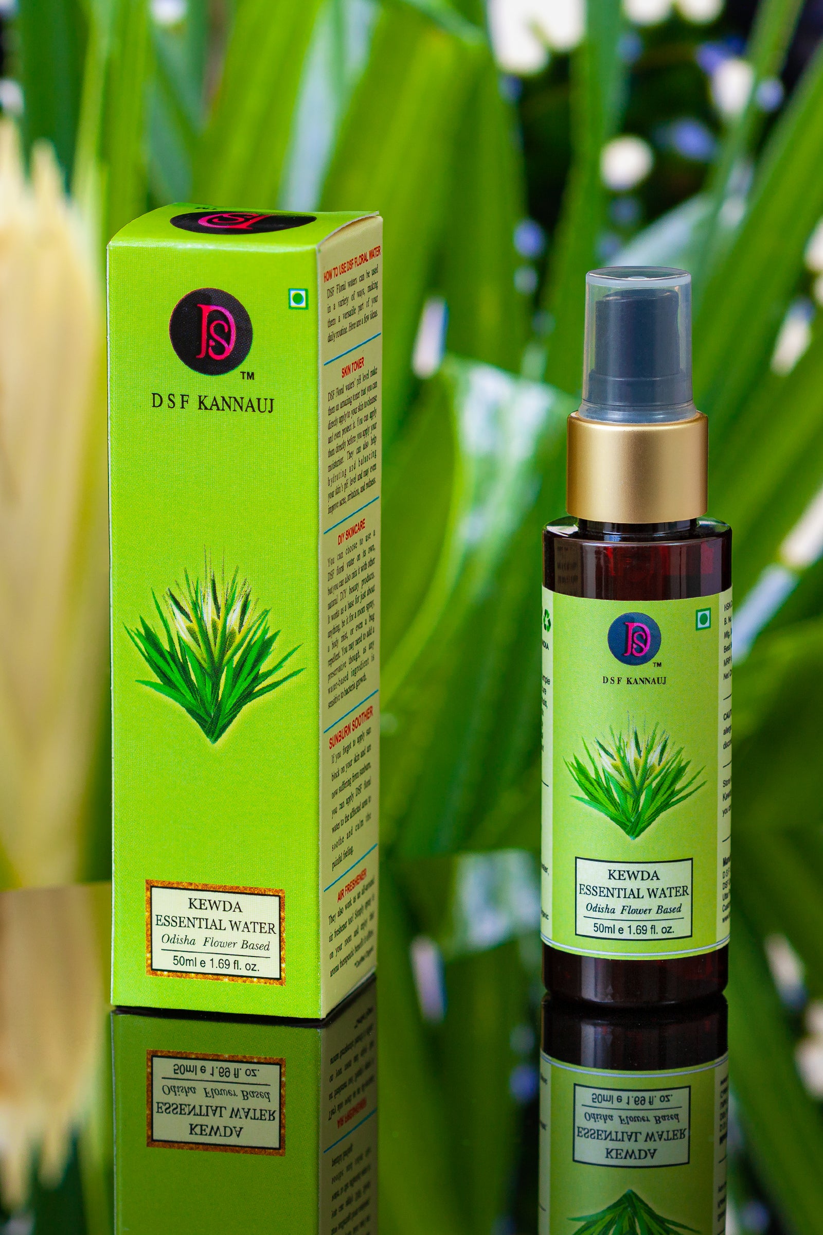 डीएसएफ केवड़ा जल II डीएसएफ केवड़ा/केवड़ा हाइड्रोसोल II डीएसएफ केवड़ा आवश्यक जल