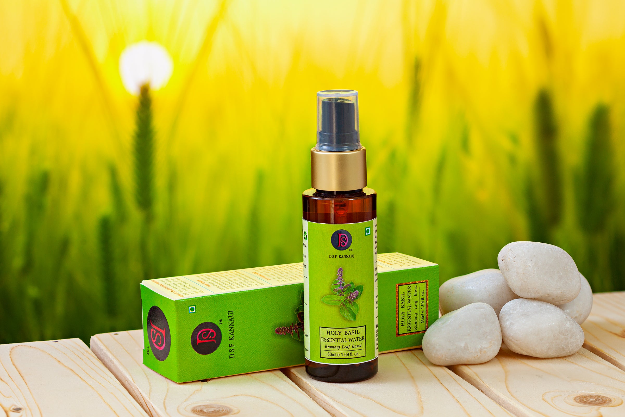 डीएसएफ पवित्र तुलसी जल II डीएसएफ तुलसी हाइड्रोसोल II डीएसएफ तुलसी आवश्यक जल