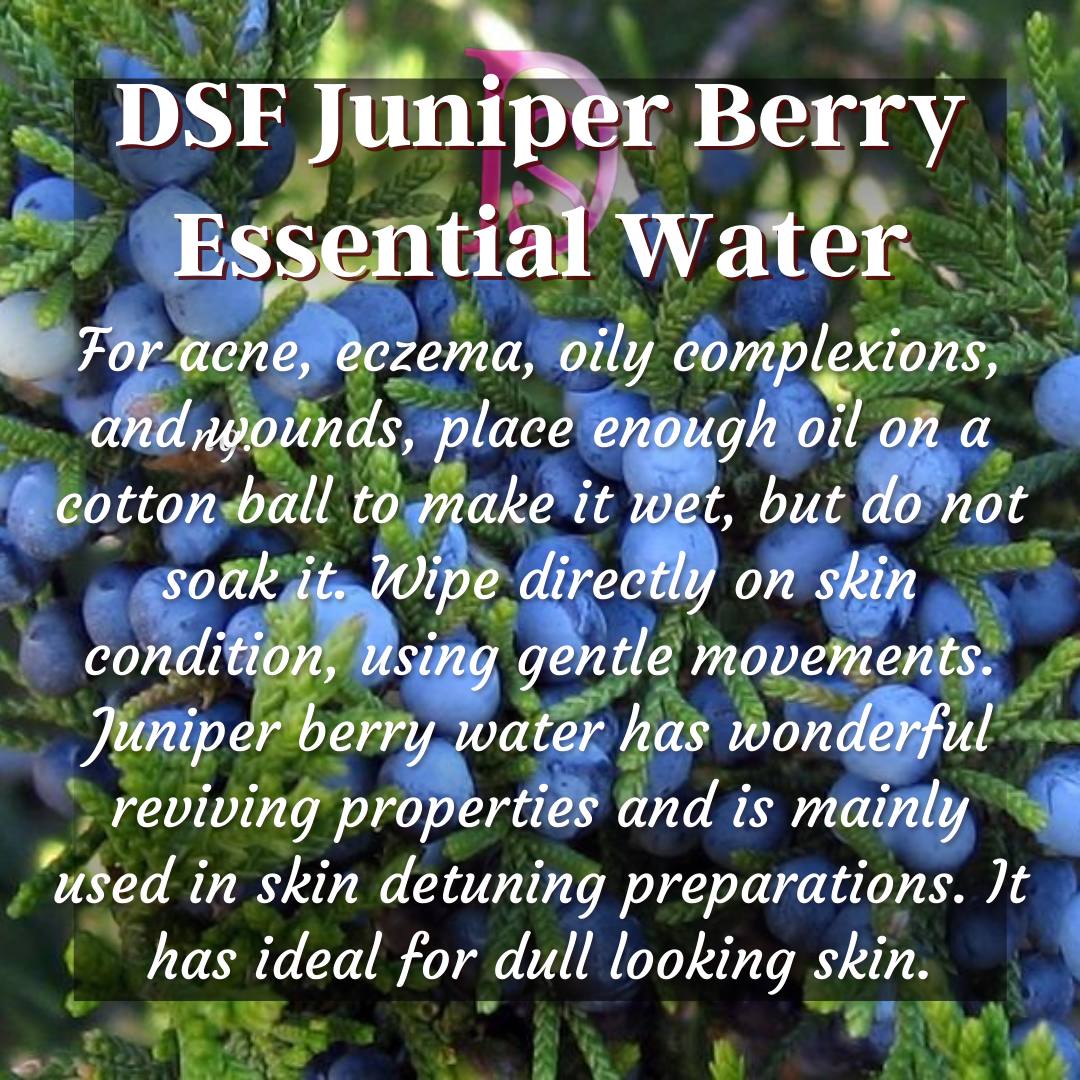 डीएसएफ जुनिपर बेरी फ्लोरल वॉटर II डीएसएफ जुनिपर बेरी एसेंशियल वॉटर II डीएसएफ जुनिपर बेरी हाइड्रोसोल