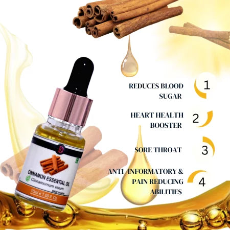 DSF Pure Cinnamon Essential Oil - Aromatherapy, Natural Perfumery, Food, Flavour, and Pharma