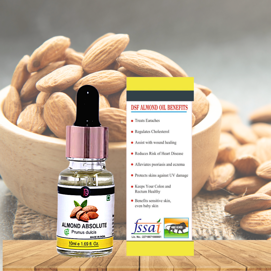 बादाम पूर्ण जैविक गुणवत्ता वाले आवश्यक तेल