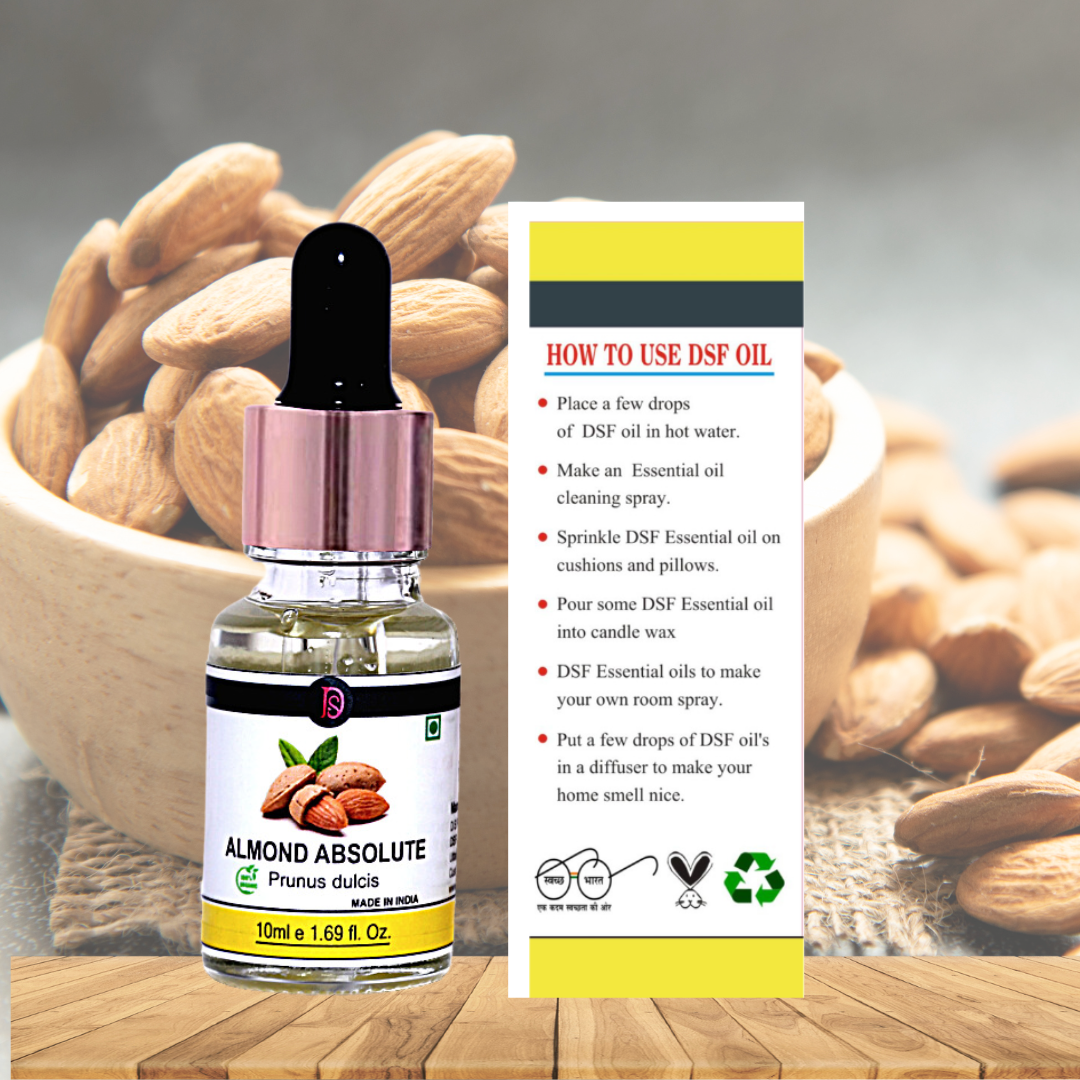 बादाम पूर्ण जैविक गुणवत्ता वाले आवश्यक तेल