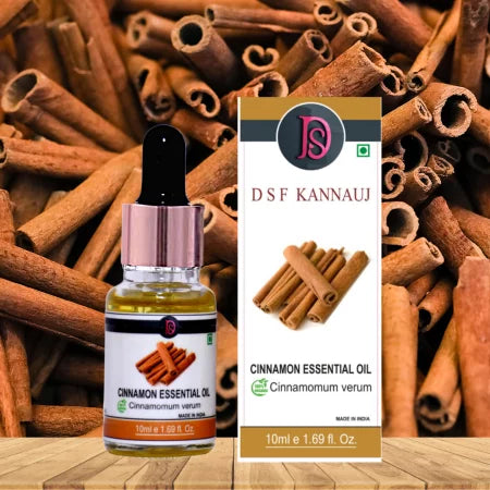 DSF Pure Cinnamon Essential Oil - Aromatherapy, Natural Perfumery, Food, Flavour, and Pharma